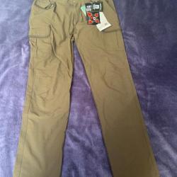 pantalon chasse percussion hyperstretch savane marron kaki taille 46 neuf