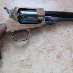 revolver cal 36 SPILLER/BURR Navy PN canon octogonal patine de 50 ans Confédération Italie XXX1974