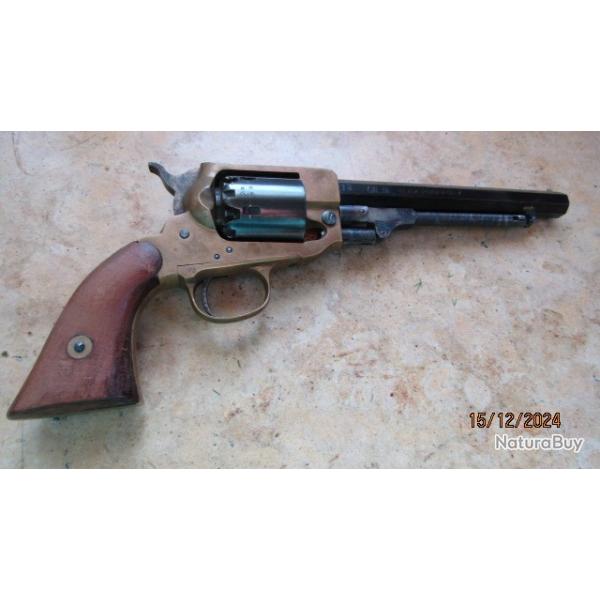 revolver cal 36 SPILLER/BURR Navy PN canon octogonal patine de 50 ans Confdration Italie XXX1974