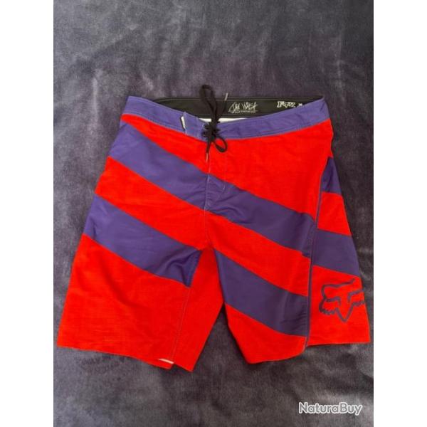 short maillot de bain Fox Ian Walsh avec cordon de serrage homme taille 36