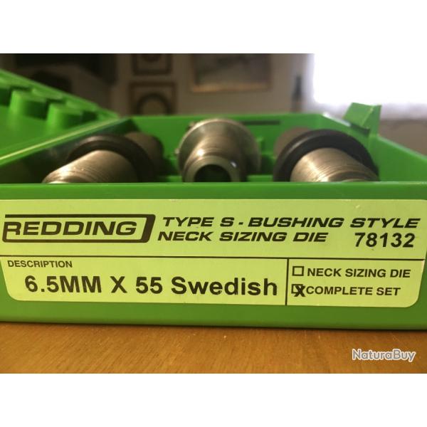 Jeu outils Redding 6,5 x 55 Swedish Mauser