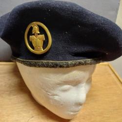 Authentique ancien béret militaire du Génie - années 60 - taille 59