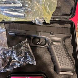 Glock 17 Gen 5 T4E cal 43 + Chargeur d'Urgence Quick Piercing + 40 Billes + 50 CO2 Umarex 5 joules