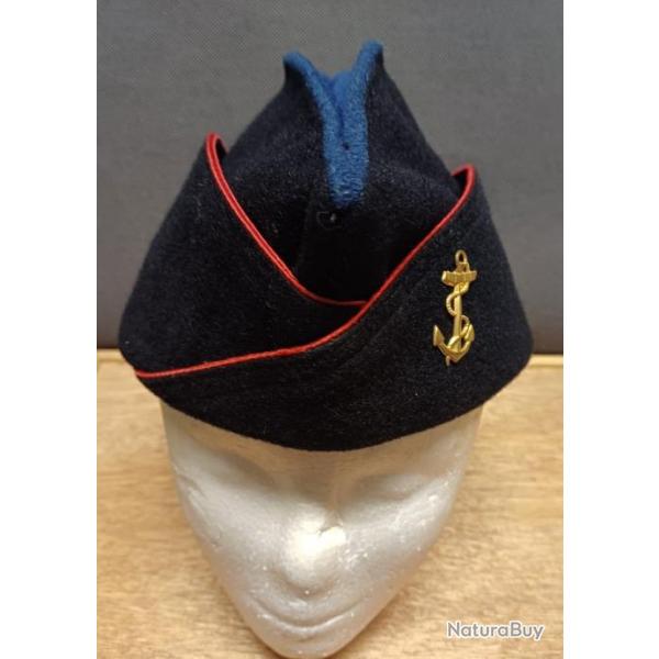 Ancien bonnet de police militaire de la Gendarmerie ou de la Garde Rpublicaine