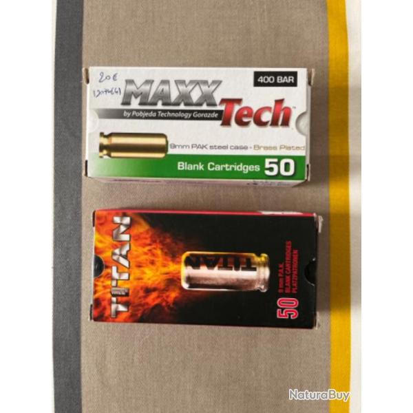 Munitions  blanc 9 mm PAK