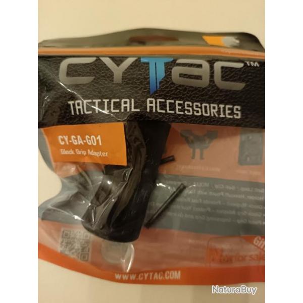 CYTAC GRIP ADAPTER POUR PISTOLET GLOCK