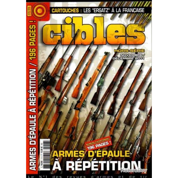 cibles hors-srie novembre 2011 armes d'paule  rptition 196 pages