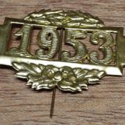 COCARDE TRICOLORE INSIGNE JOURNÉE CLASSE BON POUR LES FILLES POILU WWI WW1 14 18