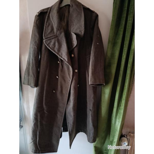 manteau kaki France modle 1947 infanterie coloniale sous officier tlgraphistes coloniaux 2 CTC