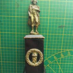 Statue bronze napoleon bonaparte stele bois milieu 19 eme