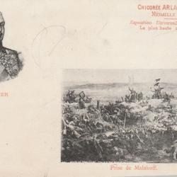 cartes postales anciennes de réclames pour la Chicorée Arlatte N°860