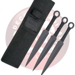 Amont 10464 Couteaux de lancés 3 pièces acier inoxydable de 22,6 cm