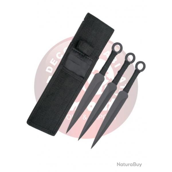 Amont 10464 Couteaux de lancs 3 pices acier inoxydable de 22,6 cm