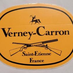 Autocollant chasse, armes, munitions, tir , Verney carron