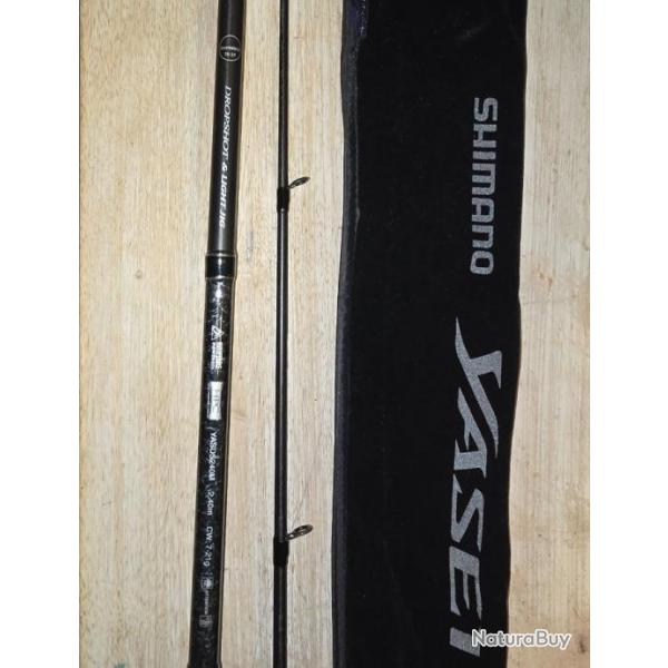 Vends canne spinning shimano Yasei Dropshot &lightjig 2.40 m