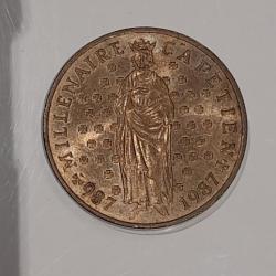 10 francs Millénaire Capétien 1987