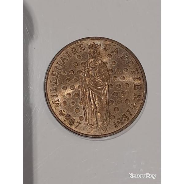 10 francs Millnaire Captien 1987