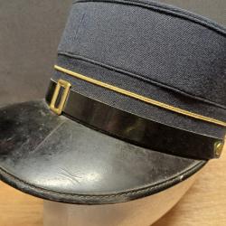 Ancien képi casquette militaire lieutenant de la Défense Passive Suisse - WW2