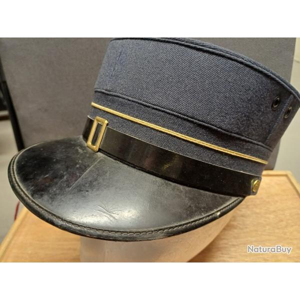 Ancien kpi casquette militaire lieutenant de la Dfense Passive Suisse - WW2