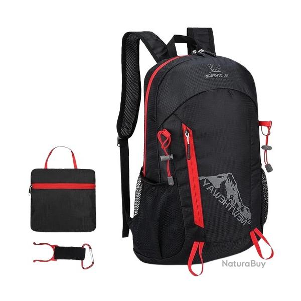 Sac  Dos de Randonne Pliable - Compact et Pratique pour Aventure et Voyage