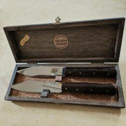 Coffret couteaux chasse