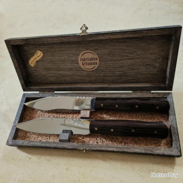 Coffret couteaux chasse