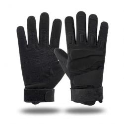 Gants polyvalents sport & chasse NOIR - Moto, équitation, ski, tir - Promo