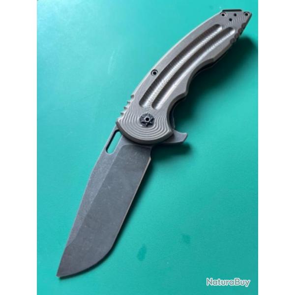 Jake Hoback Custom A15 Alpha Flipper Knife