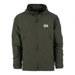 VESTE SOFTSHELL TRAIL VERT ARMEE