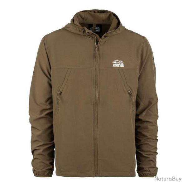 VESTE SOFTSHELL TRAIL TAN