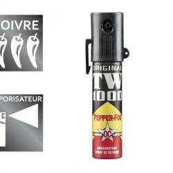 BEL2112 LOT DE 6 AEROSOLS POIVRE FOG TW 1000 "LADY" 20ML AVEC CLIP NEUF