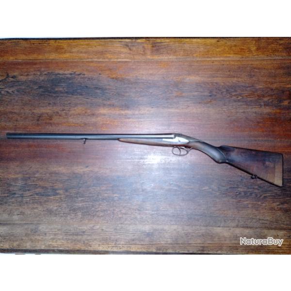 Ancien fusil de chasse type DARNE, fabrication stphanoise SOLEILHAC vers 1910 - calibre 16-65 - BE