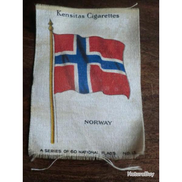 national  flag  NORWAY " usa " 1934 kensitas