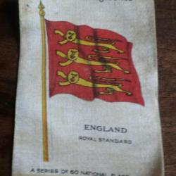 national  flag  ENGLAND ROYAL STANDARD " usa " 1934 kensitas