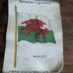 national  flag  WALES  " usa " 1934 kensitas