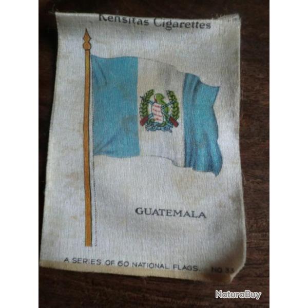 national  flag  GUATEMALA  " usa " 1934 kensitas