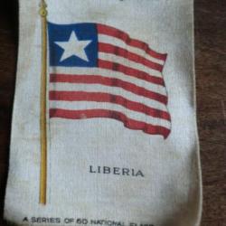 national  flag  LIBERIA " usa " 1934 kensitas