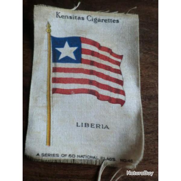 national  flag  LIBERIA " usa " 1934 kensitas