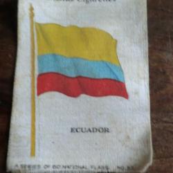 national  flag  ECUADOR  " usa " 1934 kensitas