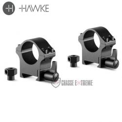 Colliers de Montage HAWKE en Acier Professional Weaver 1" Medium