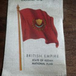 national  flag  BRITISH EMPIRE STATE OF KEDAH  " usa " 1934 kensitas