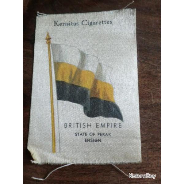 national  flag  BRITISH EMPIRE STATE OF PERAK  " usa " 1934 kensitas