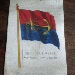 national  flag  BRITISH EMPIRE AUSTRALIAN NAVAL BOARD " usa " 1934 kensitas