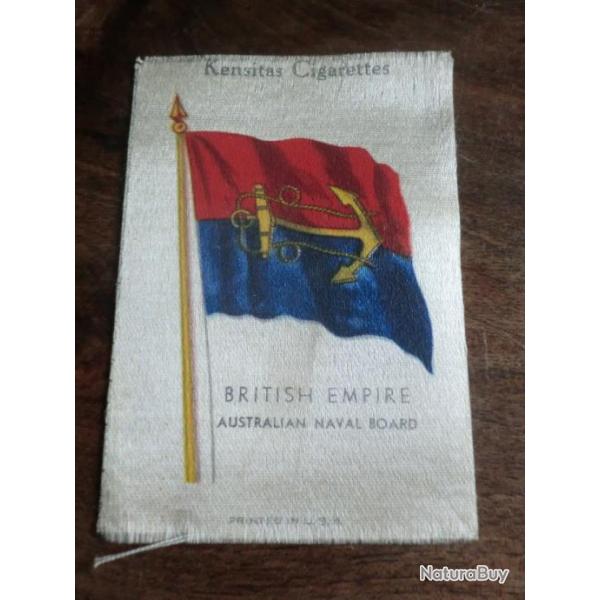 national  flag  BRITISH EMPIRE AUSTRALIAN NAVAL BOARD " usa " 1934 kensitas