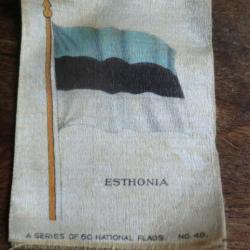 national  flag  ESTHONIA  " usa " 1934 kensitas