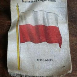 national  flag POLAND   " usa " 1934 kensitas