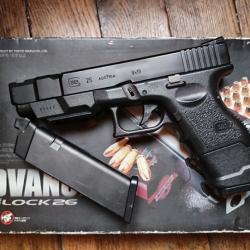 Airsoft pistolet Glock 26 "advance" Marui