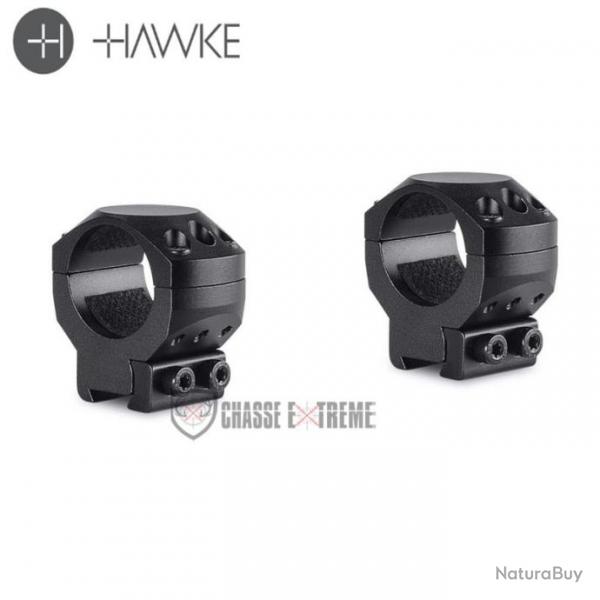 Colliers de Montage HAWKE Tactical 9-11mm 1" Medium