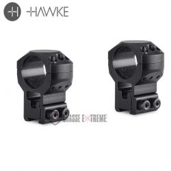 Colliers de Montage HAWKE Tactical 9-11mm 1" Extra Haut