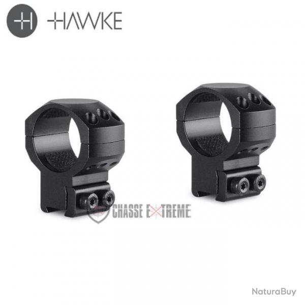 Colliers de Montage HAWKE Tactical 9-11mm 30mm Haut